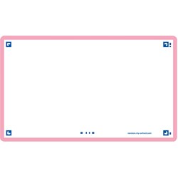 Oxford Flash 2.0, 75x125mm, 80 Blatt, blanko, pink
