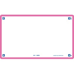 Oxford Flash 2.0, 75x125mm, 80 Blatt, blanko, fuchsia