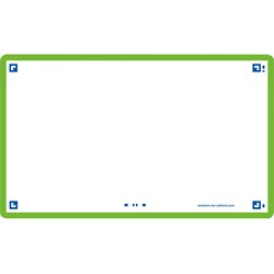 Oxford Flash 2.0, 75x125mm, 80 Blatt, blanko, grün