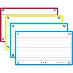 Oxford Flash 2.0, 75x125mm, 80 Blatt, liniert, sortiert