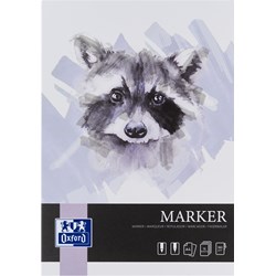Oxford Art Markerblock A4, 15 Blatt, 180g