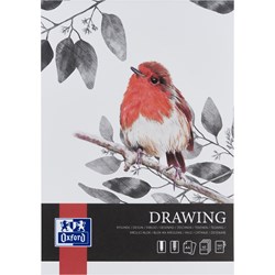 Oxford Art Zeichenblock A4, 40 Blatt, 160g