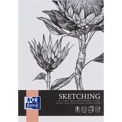 Oxford Art Skizzenblock A4, 50 Blatt, 120g