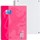 28 - kariert mit Rand links und rechts - rosa