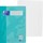 27 - liniert mit Rand links und rechts - aqua